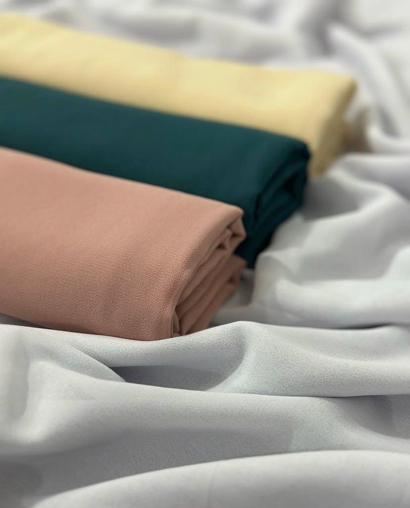 Plain Georgette Hijab