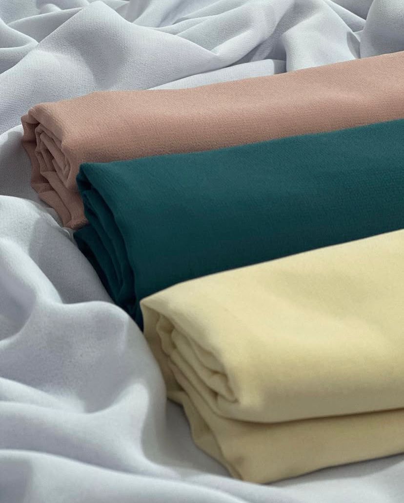 Plain Georgette Hijab