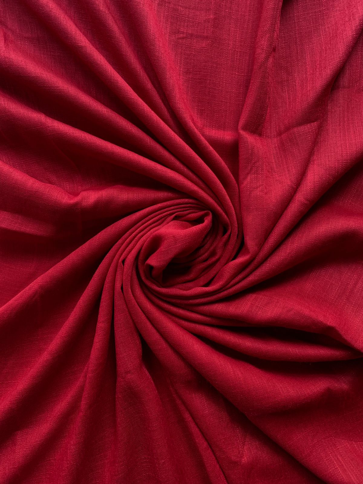 Red Turkish Lawn Hijab