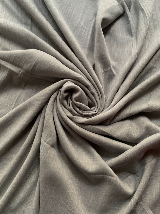 Light Grey Turkish Lawn Hijab