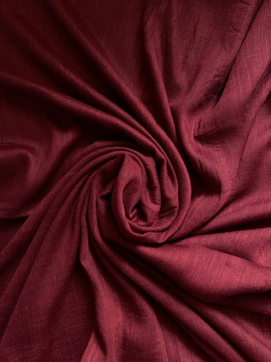 Maroon Turkish Lawn Hijab