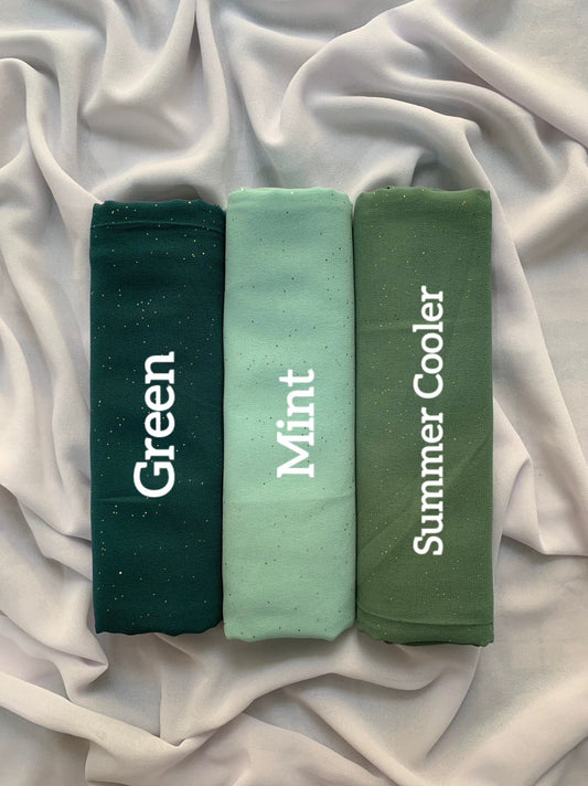 Glitter Georgette Hijab