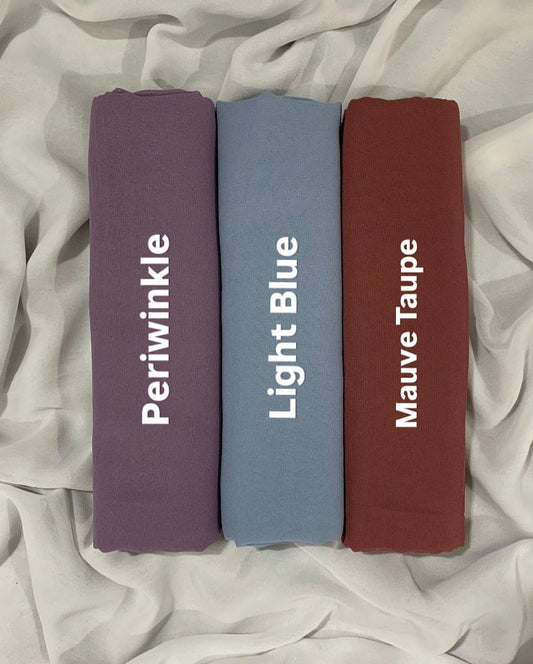 Plain Georgette Hijab