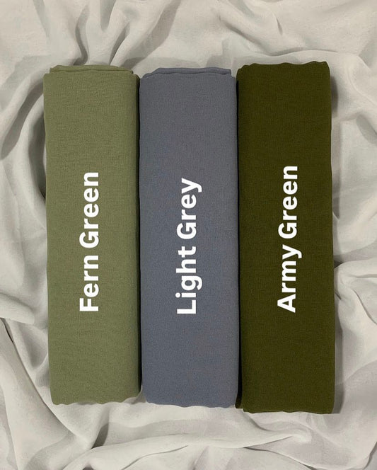 Plain Georgette Hijab