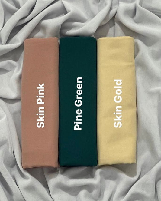 Plain Georgette Hijab