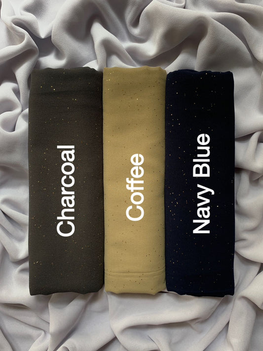Glitter Georgette Hijab