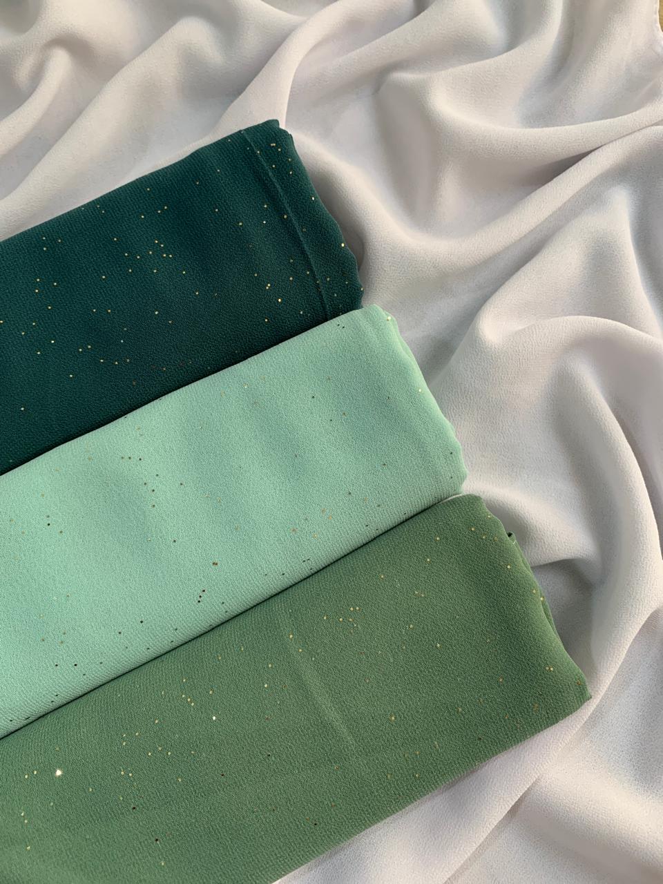 Glitter Georgette Hijab