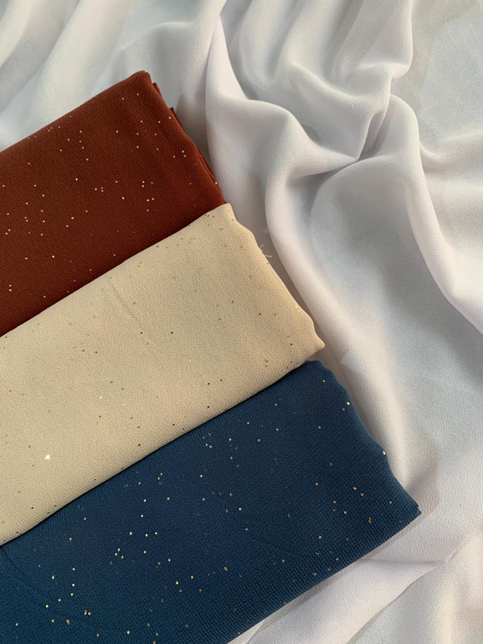 Glitter Georgette Hijab