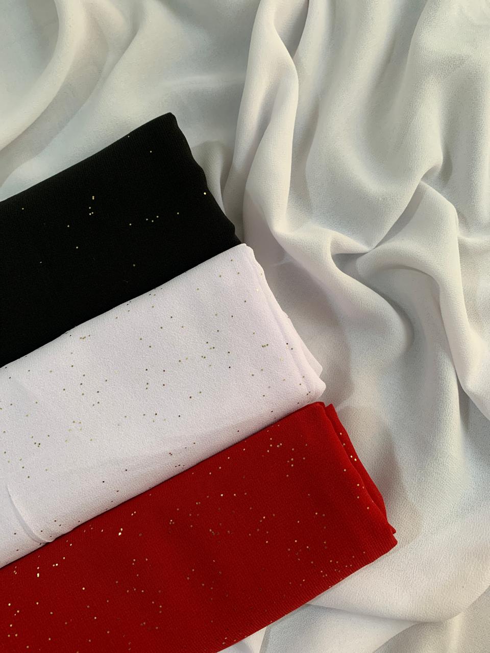Glitter Georgette Hijab